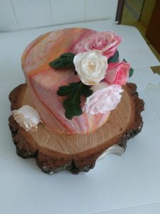 Svatební dort Anny Adamcové